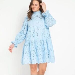 Eloquii Eyelet Dress 18